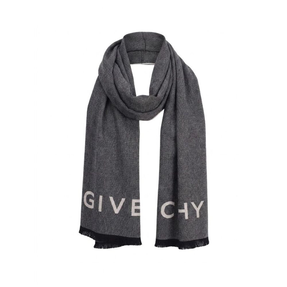Givenchy Gray Wool Women's Scarf